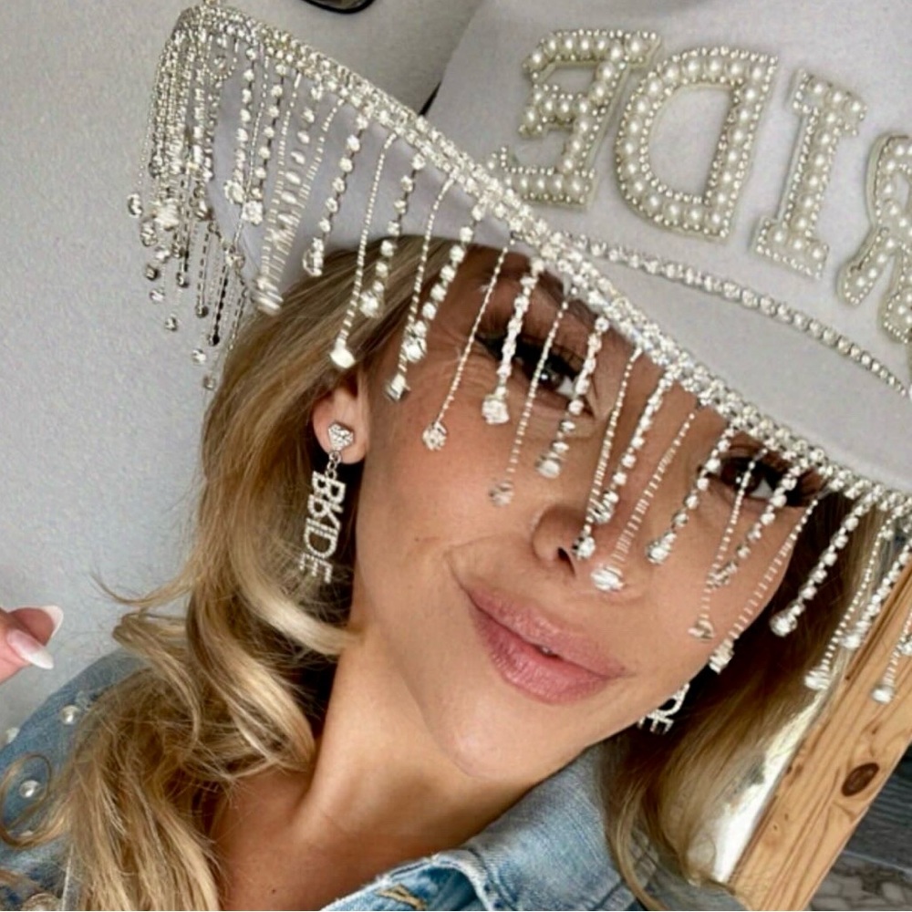 BRIDE Silver Earrings